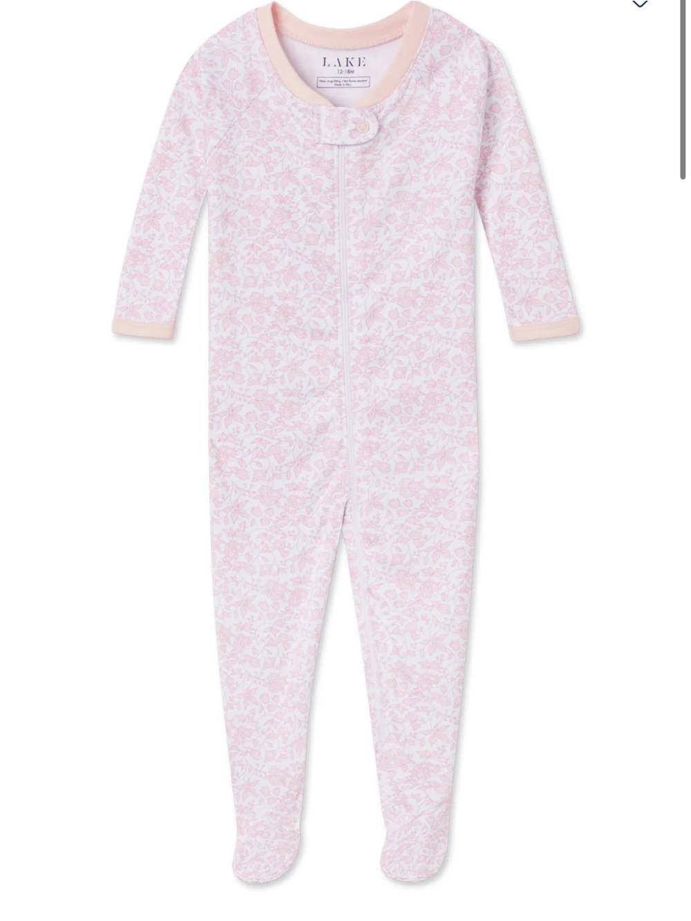 LAKE footie pajamas